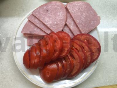 Namų pica su mocarela ir paprikomis Žingsnis 6