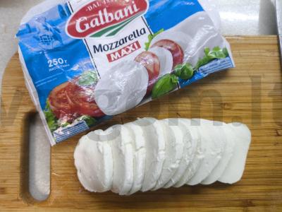 Namų pica su mocarela ir paprikomis Žingsnis 7