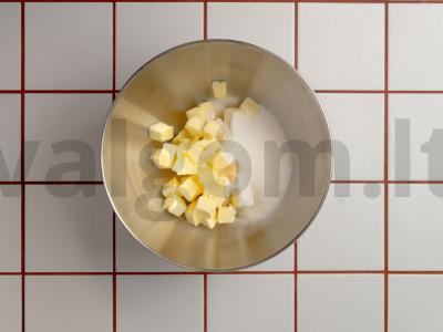 Riešutai su dviem įdarais Žingsnis 1