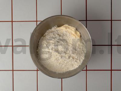 Riešutai su dviem įdarais Žingsnis 4