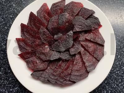 Burokėliai su garstyčiomis, linų sėmenų aliejumi, prieskoniais ir svogūnais Žingsnis 6