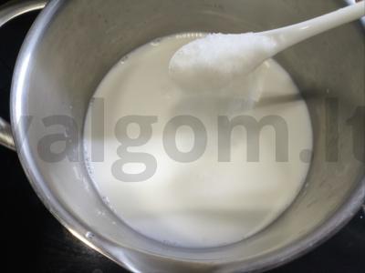 Avižų košė su abrikosais pusryčiams Žingsnis 1