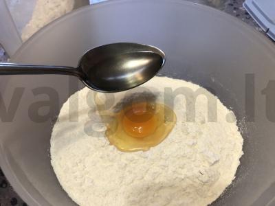 Hinkaliai su smulkinta vištiena Žingsnis 7