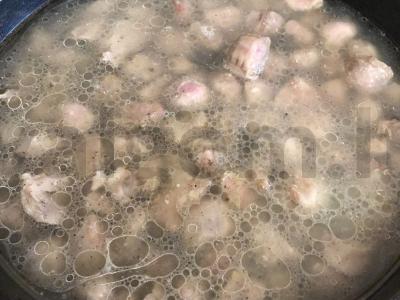 Guliašas su vištienos skrandžiais Žingsnis 5