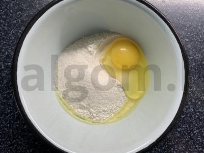 Blynai su varškės įdaru ir džemu Žingsnis 1