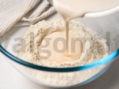 Tortas „Mandarinas“ Žingsnis 3