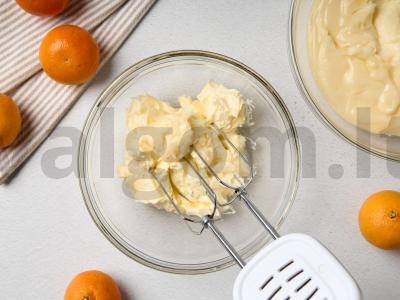 Tortas „Mandarinas“ Žingsnis 10