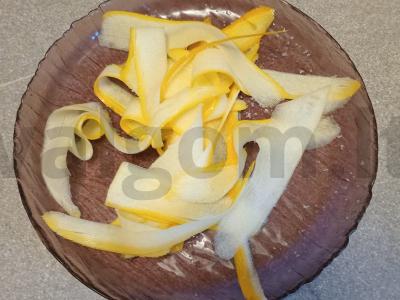 Pūtas su cukinijų garnyru Žingsnis 4