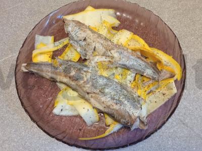 Pūtas su cukinijų garnyru Žingsnis 7