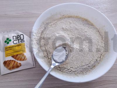 Ruginiai blynai su alumi ir rūgpieniu Žingsnis 2