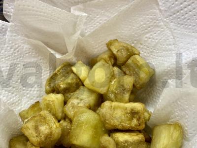 Salotas su baklažanu ir varškės sūriu Žingsnis 4