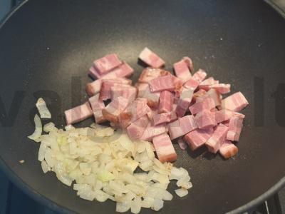 Makaronai pagal jūrininkų receptą su šonine Žingsnis 4