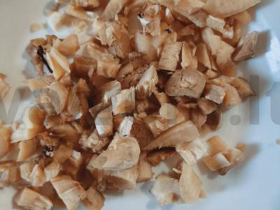 Grybai su sūriu orkaitėje Žingsnis 1