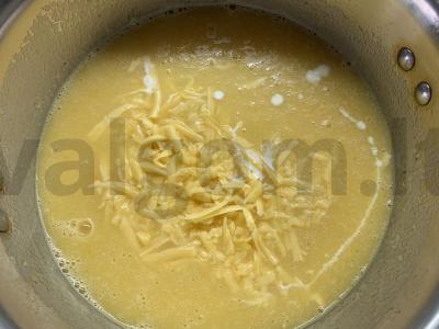 Daržovių, grietinėlės ir sūrio tyrės sriuba Žingsnis 7