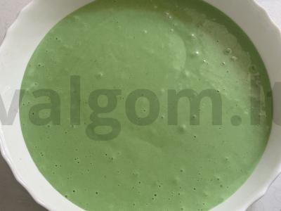 Oro pyragas su jogurtu Žingsnis 7