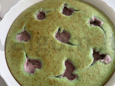 Oro pyragas su jogurtu pagrindine nuotrauka