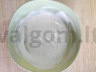 Švelnūs blynai su acidofiliu Žingsnis 5