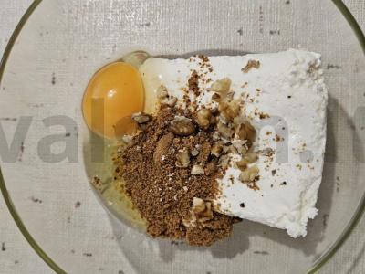 Krisčios kokosų vafliai su mocarela Žingsnis 1