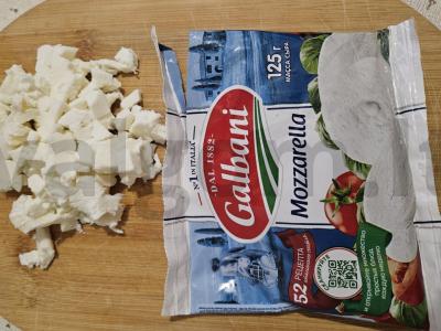 Krisčios kokosų vafliai su mocarela Žingsnis 2