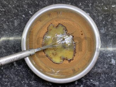 Marmuriniai sausainiai su vaniliniu cukrumi Žingsnis 2