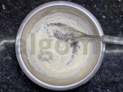 Marmuriniai sausainiai su vaniliniu cukrumi Žingsnis 4