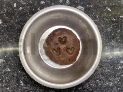 Marmuriniai sausainiai su vaniliniu cukrumi Žingsnis 7