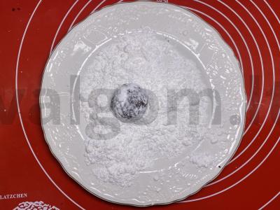 Marmuriniai sausainiai su vaniliniu cukrumi Žingsnis 9