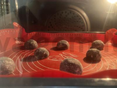 Marmuriniai sausainiai su vaniliniu cukrumi Žingsnis 11