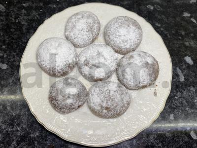 Marmuriniai sausainiai su vaniliniu cukrumi Žingsnis 12