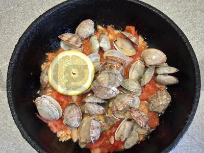 Vongolės su makaronais ir parmezanu Žingsnis 6