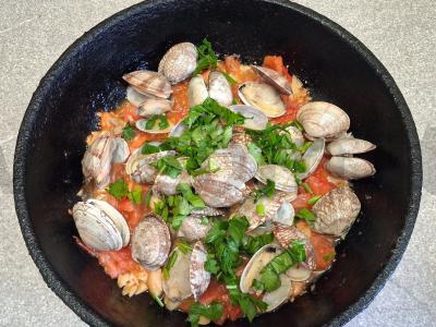 Vongolės su makaronais ir parmezanu Žingsnis 7