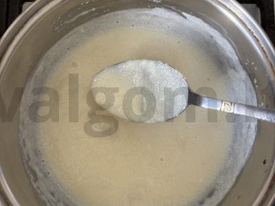 Manų košė su bananais ir kukurūzų dribsniais Žingsnis 4