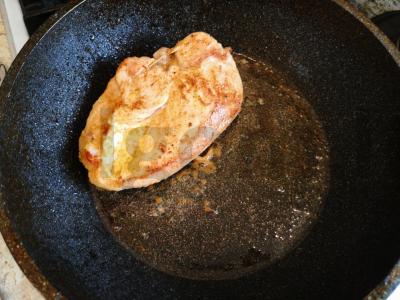 Salotas su vištiena ir rūkytu sūriu Žingsnis 7