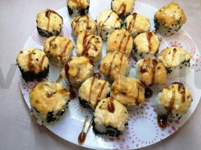 Sūrio kepurėlė keptiems ritinėliams „Universalus“ pagrindine nuotrauka