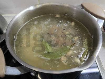 Vištienos troškinio sriuba Žingsnis 4