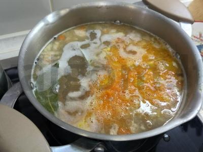 Vištienos troškinio sriuba Žingsnis 5