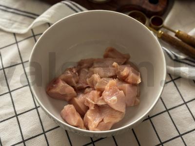 Bulvės su vištiena ir pesto padažu Žingsnis 4