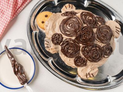 Klasikinis tortas „Vėžlys“ Žingsnis 12