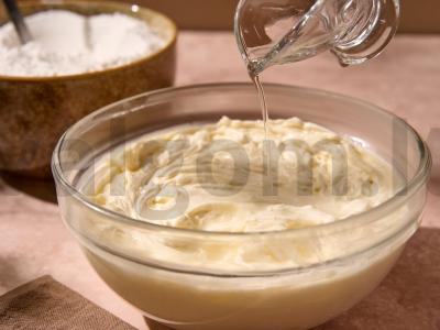 Ananasų sūrio pyragas Žingsnis 4