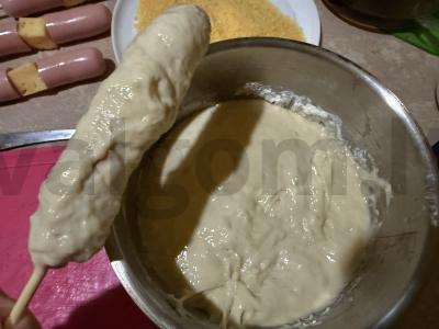 Korn-dogai „Sultingi“ Žingsnis 4