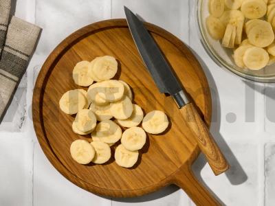 Greitas bananų tortas Žingsnis 2