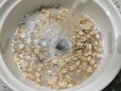 Greitas ir naudingas pusryčių receptas su avižomis Žingsnis 4