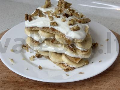 Mini tortas pusryčiams pagrindine nuotrauka