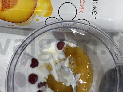 Kokteilis „Persikas-avižėlė“ Žingsnis 3