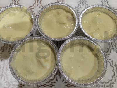 Švelnus varškės keksiukas su obuoliu Žingsnis 4