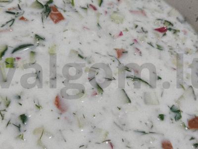 Okroška su Krakovo dešra kefyre Žingsnis 7