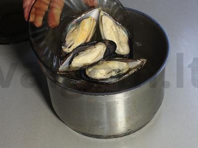 Jūros gėrybių ir avokado salotas Žingsnis 2