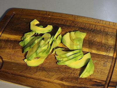 Jūros gėrybių ir avokado salotas Žingsnis 3