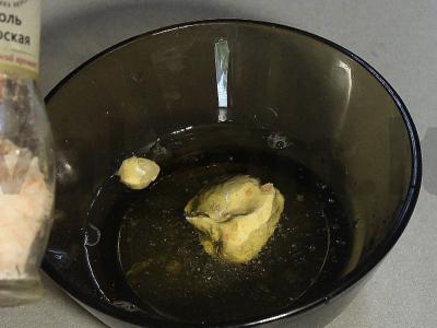 Jūros gėrybių ir avokado salotas Žingsnis 6