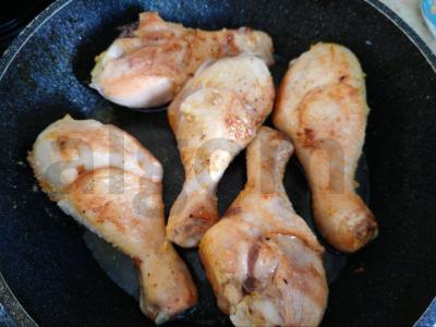 Plovas su vištiena ir prieskoniais Žingsnis 4